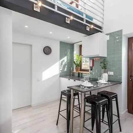 Apartment Chic Loft With Garden, Sleeps 4